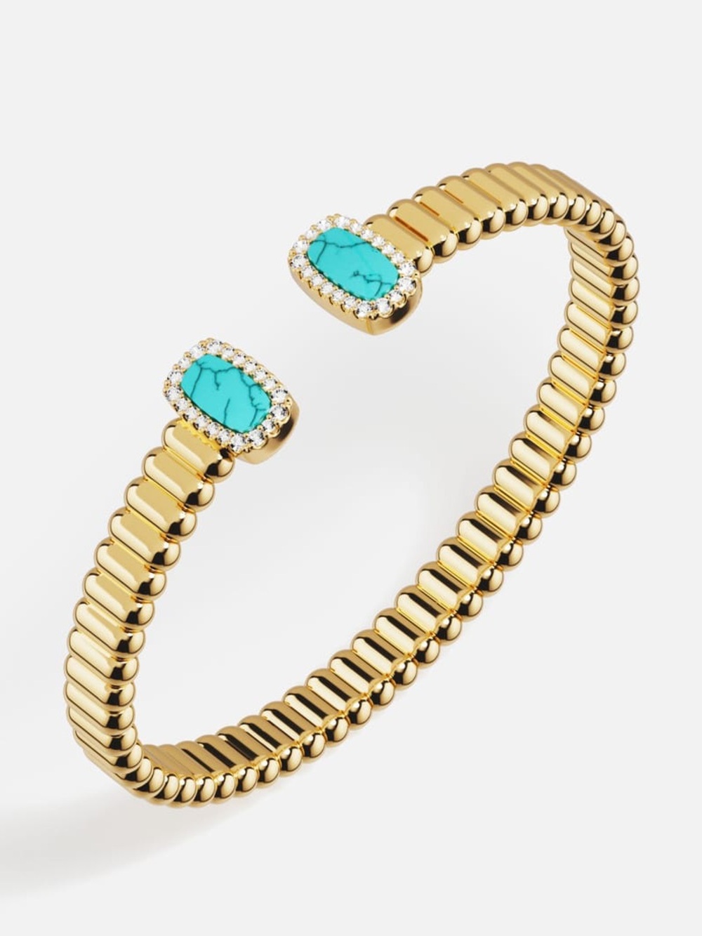 APM Monaco Les Calanques Turquoise Bangle